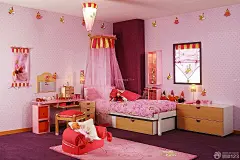 儿童卧室壁纸设计装修效果图