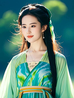 伊人浅笑醉云州采集到神仙姐姐♛刘亦菲♛