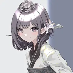 少女 韩服 头像