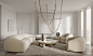 tolko linen linen flat flat London Interior luxury jean royere Pierre Jeanneret CEAdesign