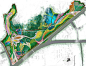 【新提醒】Ecopark滨江生态公园景观规划设计总平面图psd_PSD彩平_ZOSCAPE-园林景观设计意向图库|园林景观学习网 - 景观规划意向图