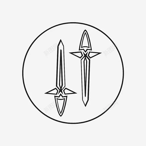 武功剑双倍剑力武功剑双倍剑力图标 平面电商 创意素材-花瓣网