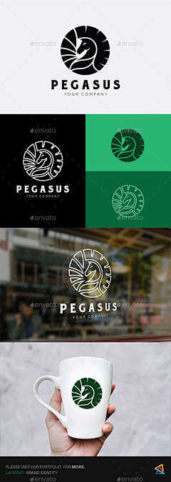 PPTmachine采集到动物LOGO标志设计 animals-logos