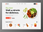 Online Food-Order Header UI Design. by Besnik on Dribbble