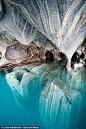 Marble Caverns of Carrera Lake, Chile
