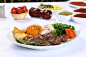 肉丸,格子烤肉,开胃品,西红柿,火鸡肉,火鸡肉饼,晚餐,patatas bravas,烤肉串,香料