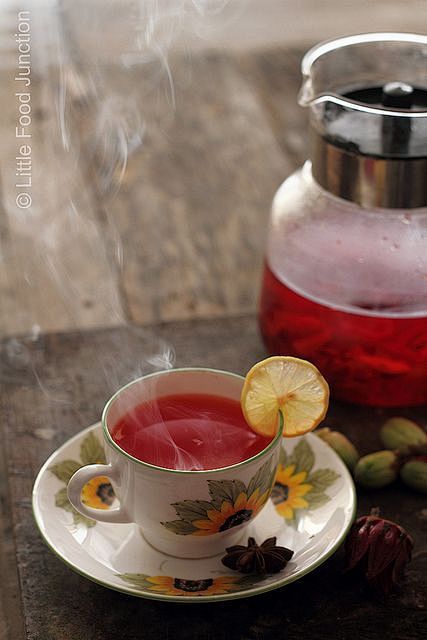 Hibiscus tea...make ...