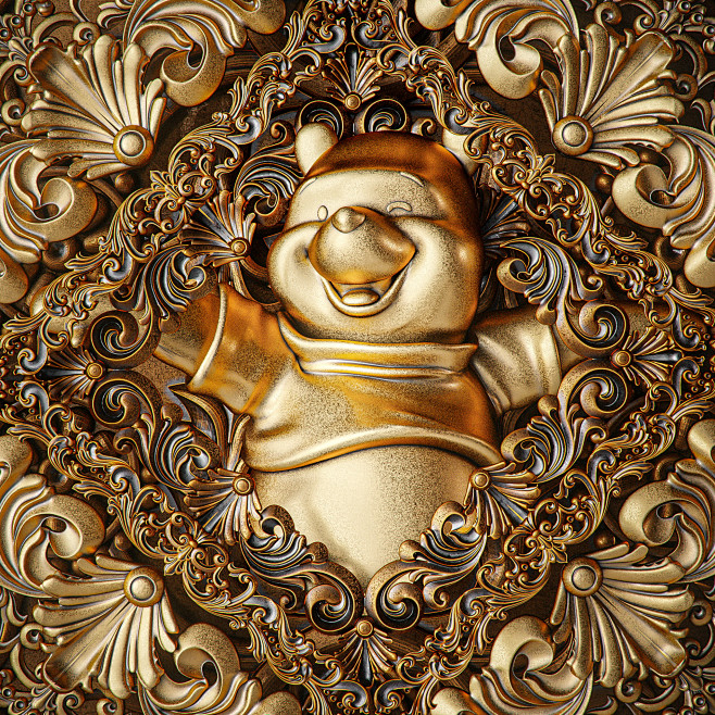 3D cartoon digital i...