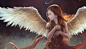 General 2997x1716 fantasy art angel