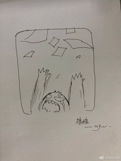 请将我的浪味仙取来采集到手绘丨画个小人
