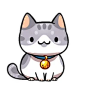 Happy Cat Sticker by Mino Games