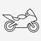 摩托车两轮车速度图标 标识 标志 UI图标 设计图片 免费下载 页面网页 平面电商 创意素材