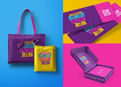 event brand identity color run brand identity branding  Event running fun run Event Design Event Branding philippines