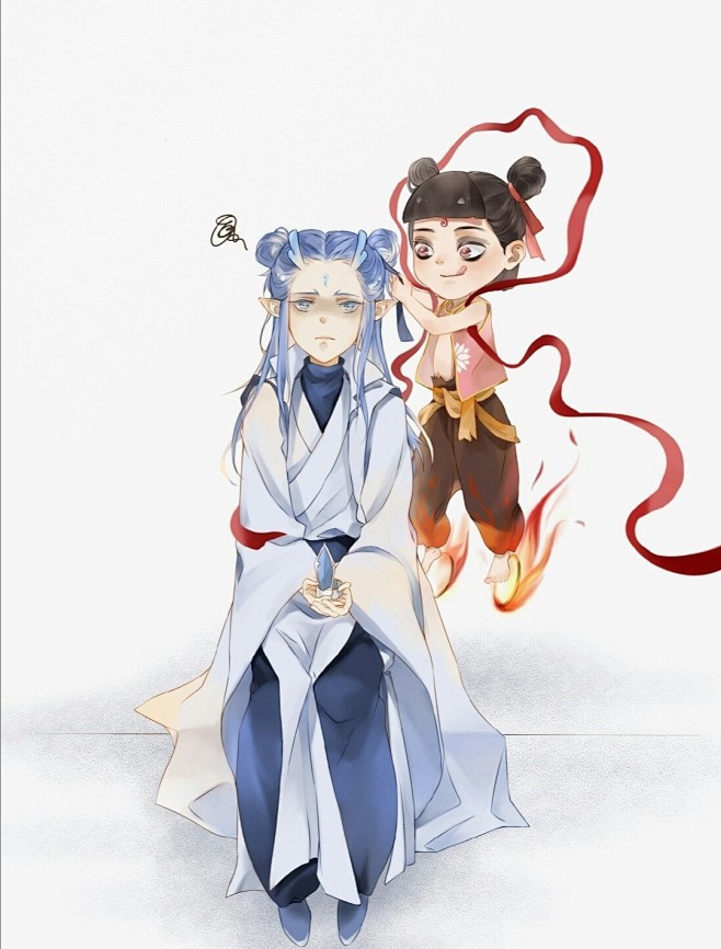 哪吒之魔童降世哪吒敖丙藕饼cp