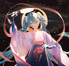 草莓棒棒糖q采集到初音