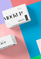 ZippyPixels presents free packaging box mockup. #free #freebie #mockup #psd #photoshop #box #packaging #pack #branding #product