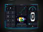 Tesla Model 3 UX UI by Easin Arafat