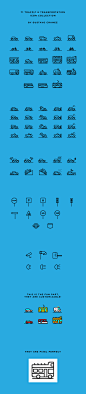 交通图标 Transportation Icons