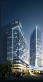 Waldorf Astoria Hotel and Office Tower, Mega Kuningan Complex, Jakarta, Indonesia by WOW Architects :: 48 floors, height 223m