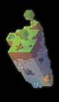 Games Digital : madeinhexels:  “A Minecraft-inspired Hexel!” made by Justin Chan. Check out his other AMAZING artwork, too, like this fan art for Vlambeer’s Wasteland Kings.