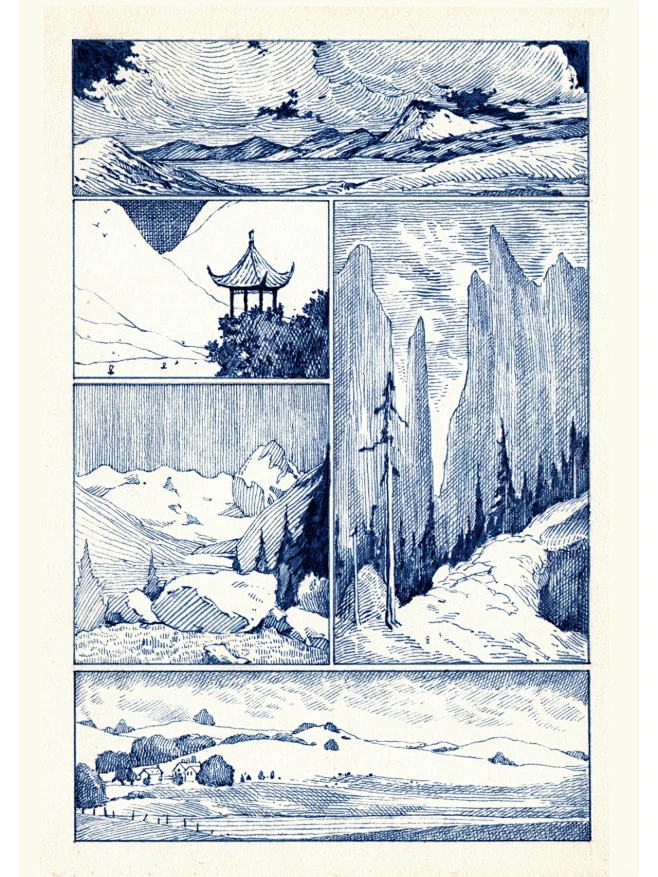 杠精太多，画点小风景治愈一下