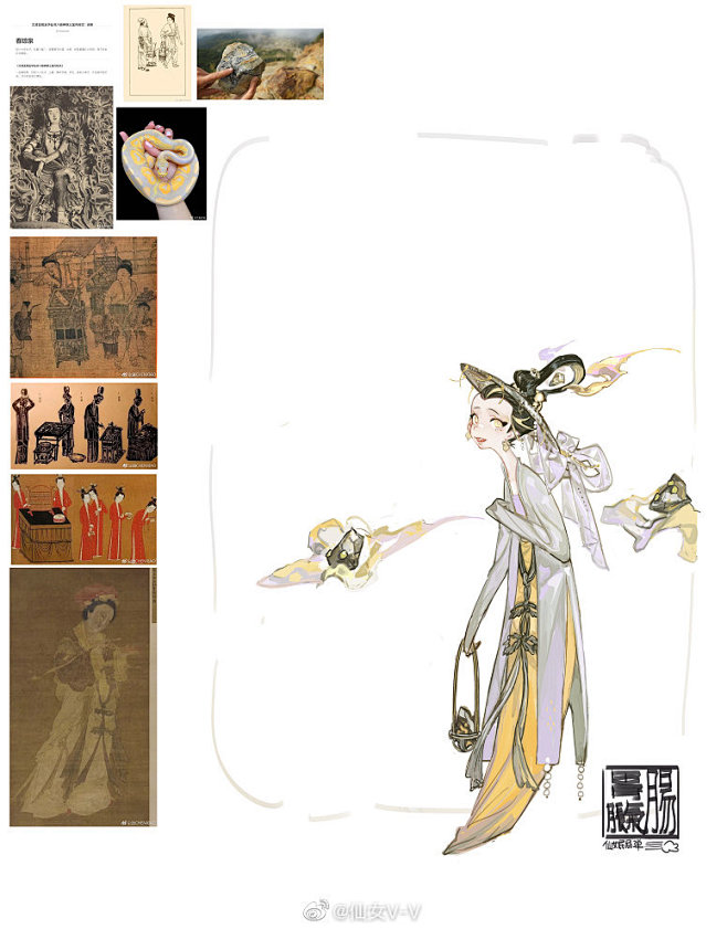 {国人}仙女V-V