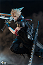 GAMETOYS 1/6 幻想战士 GT-006 AC版 克劳德 云片 可动人偶 预售