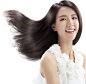 女模特/秀发/长发飘飘png