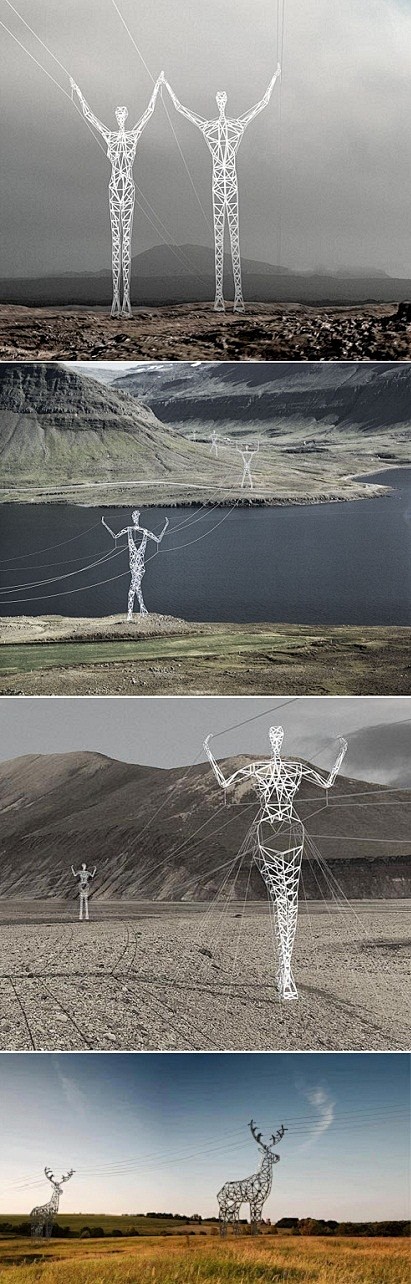 Icelandic power line...