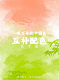 中国传统色-夏季互补 (2)