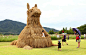 日本稻草雕塑艺术