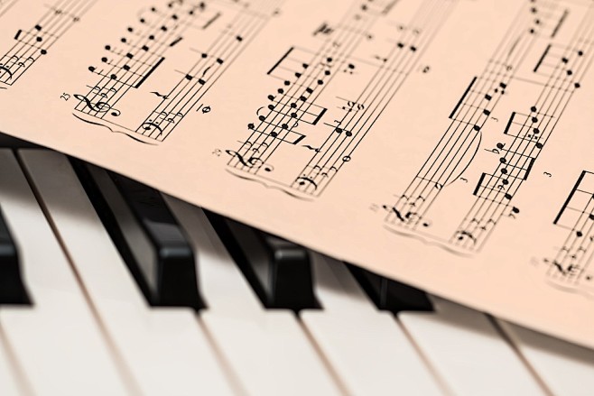 Piano, Music Score, ...