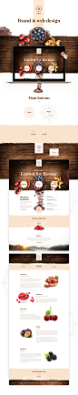 Brix brand and web design on Behance