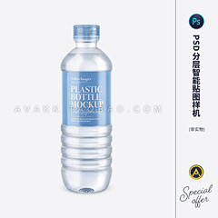 8216透明塑料矿泉水纯净水饮料瓶子PS...