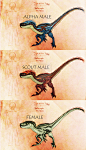 Jurassic Park Mutant Velociraptor by RoFlo