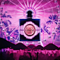 A summer stand out from the festival crowd. BLACK OPIUM EDP SOUND ILLUSION<br/>Our summertime vibes limited edition available on www.yslbeauty.com <br/>#yslbeauty #fragrance #blackopium #festival