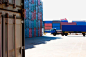码头货运集装箱免抠素材_新图网 https://ixintu.com 海运 港口 港口码头 码头 货运 运输 集装箱