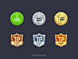 A Set of Medals by Evan Jiang on Dribbble