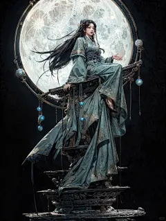 AI绘画｜修个仙，简单的仙