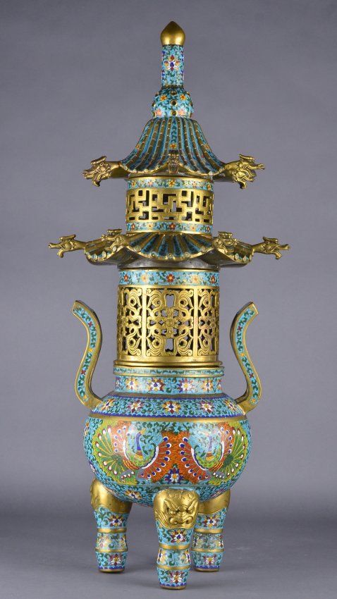 中国魚型香炉(大清乾隆) 清乾隆鳝鱼黄釉夔龙双耳三足炉收藏资讯|艺术家|书画家|书画名人