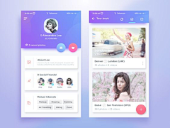 雷达叔叔采集到app-卡片式