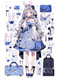 OC-小兔子少女