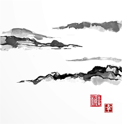 ∽囡囡∽采集到水墨画