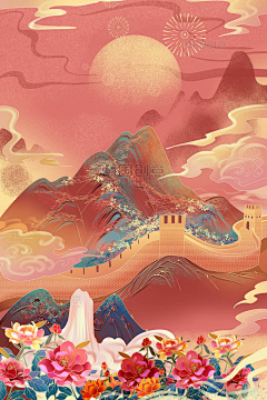 般若一夕采集到潮国创意-四季景色02