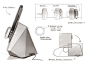 奥特蓝星Android平板扬声器底座的纳尔逊华-三角 - 方体 -