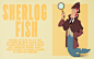 Detective Story (character design) , Aleksandr Kayda : Development of character design for the project Fishdom, Playrix