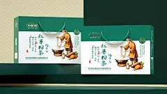 乡村福│纯手工红薯粉条包装设计