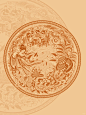中秋节版画风月饼包装 - 小红书