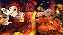 鬼灭之刃#鬼灭之刃# 收集了下太太们画的火神这只碳太帅！
