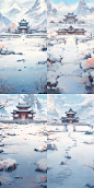 fengtiantian_Traditional_Chinese_ink_painting_palace_snow_field_5c93db03-a744-43a1-bb31-6b961c422f06